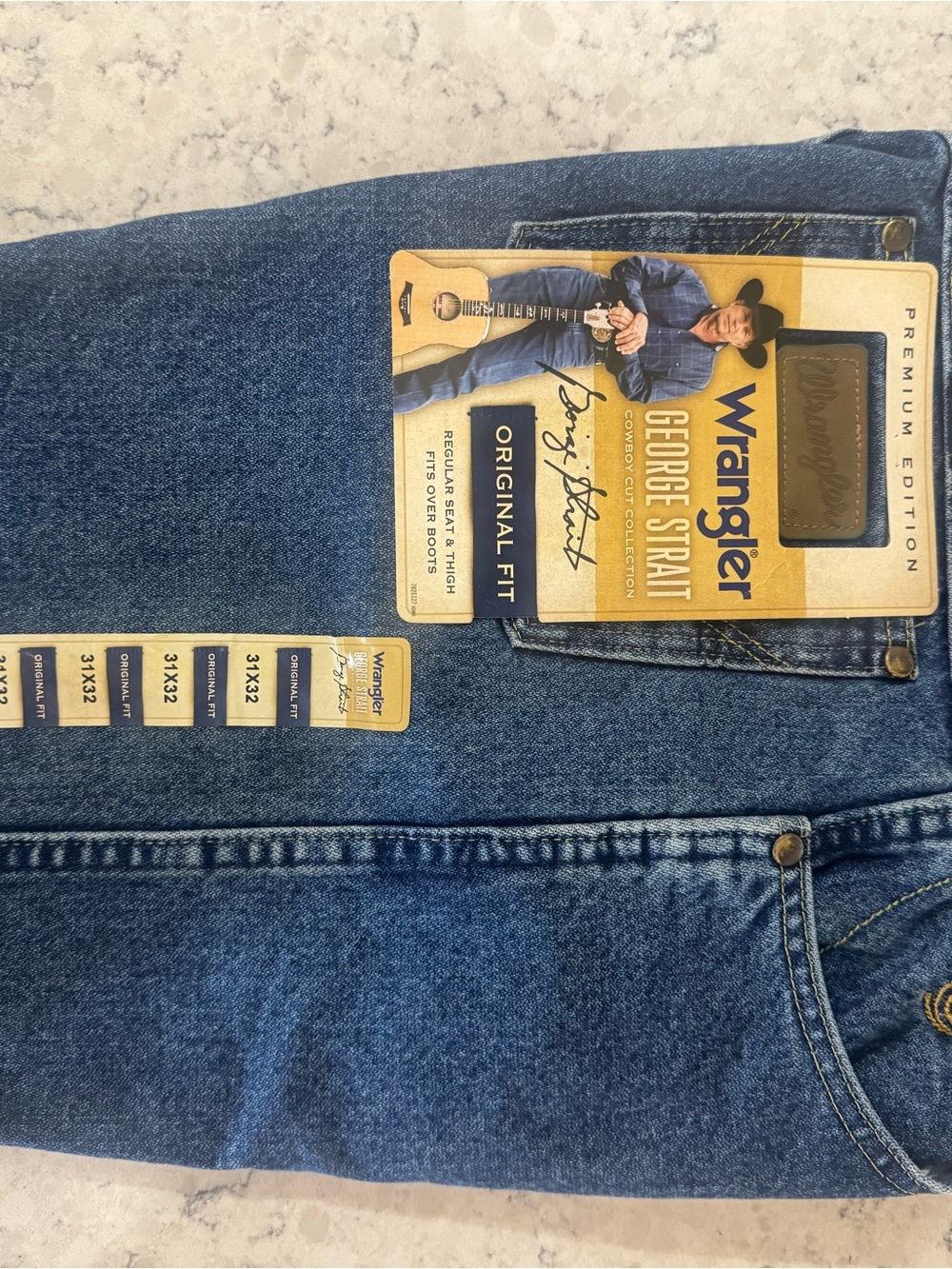 Wrangler Men's 31x32 Original Fit Jeans